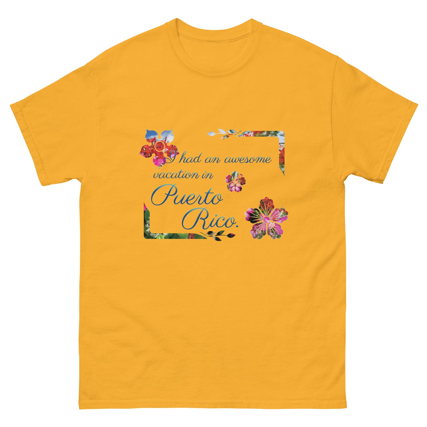 Awesome vacation classic tee