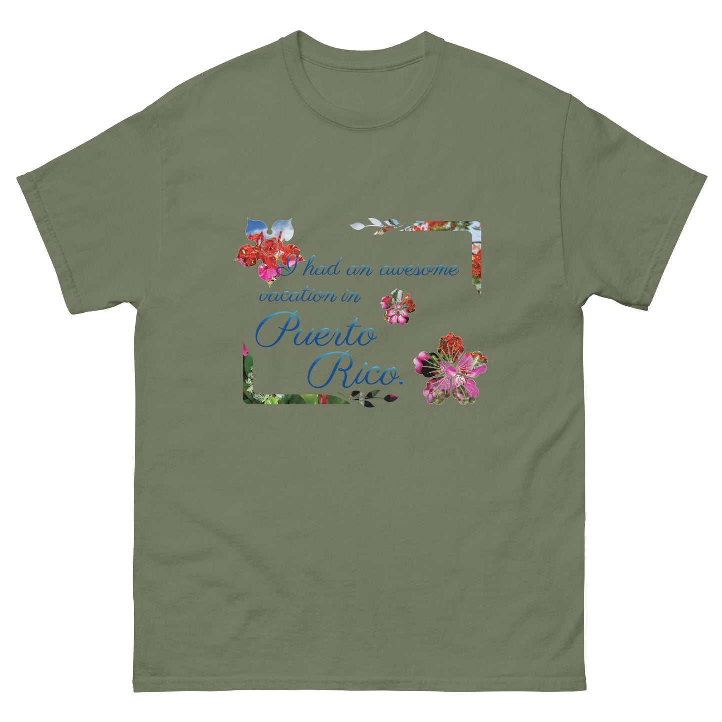 Awesome vacation classic tee