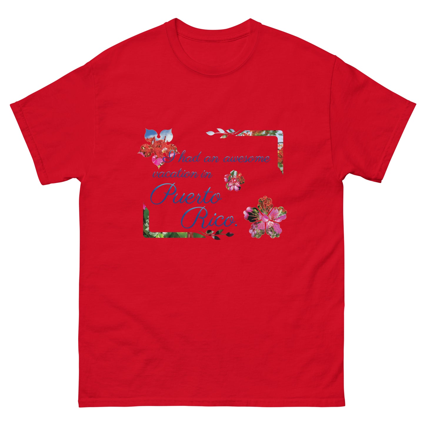 Awesome vacation classic tee