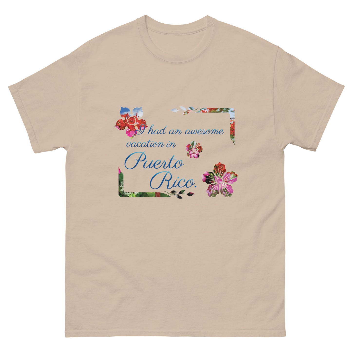 Awesome vacation classic tee