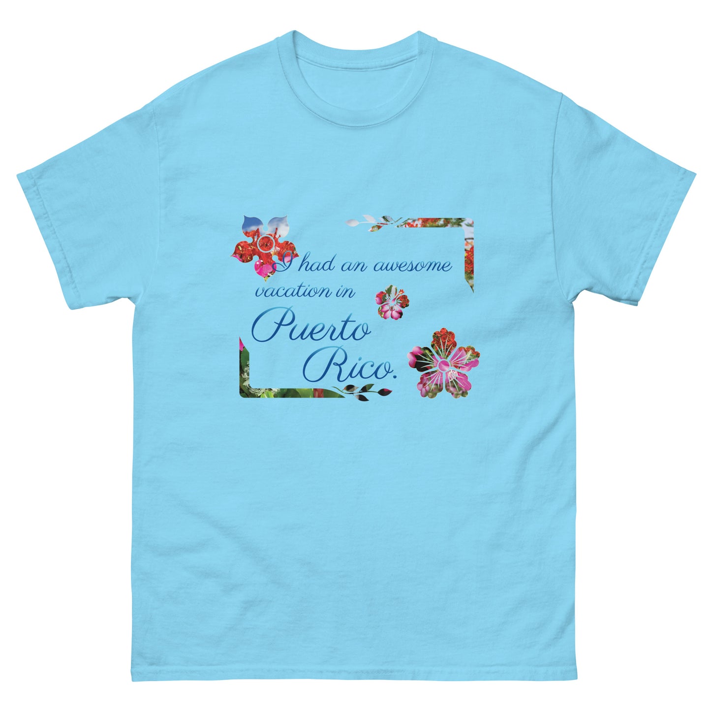 Awesome vacation classic tee