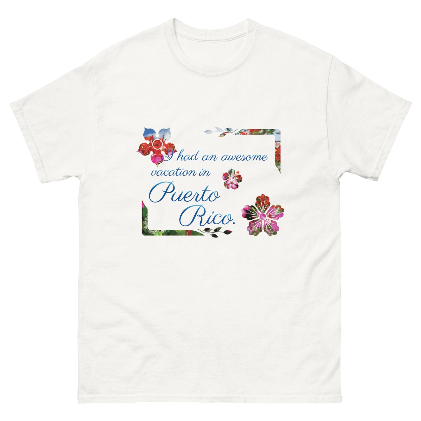 Awesome vacation classic tee
