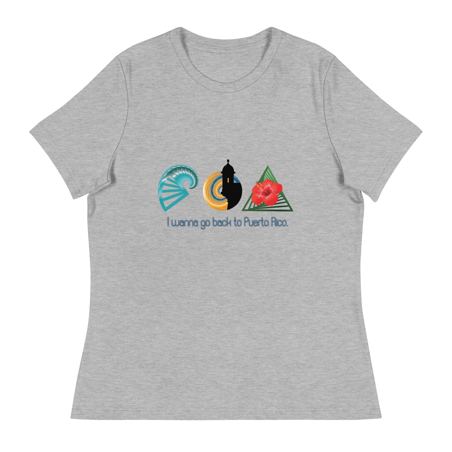PR views women's relaxed tee