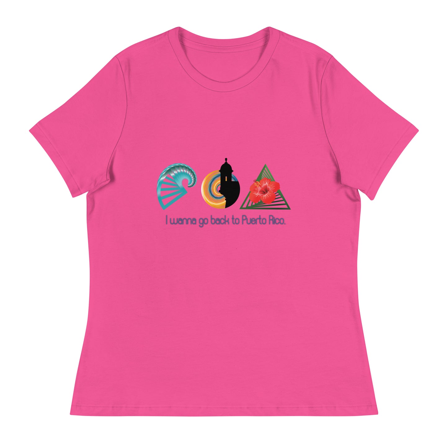 PR views women's relaxed tee