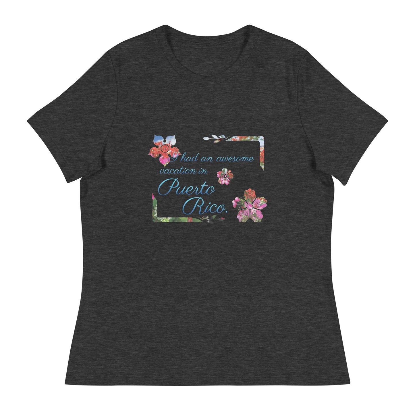 Awesome vacation women's relaxed tee