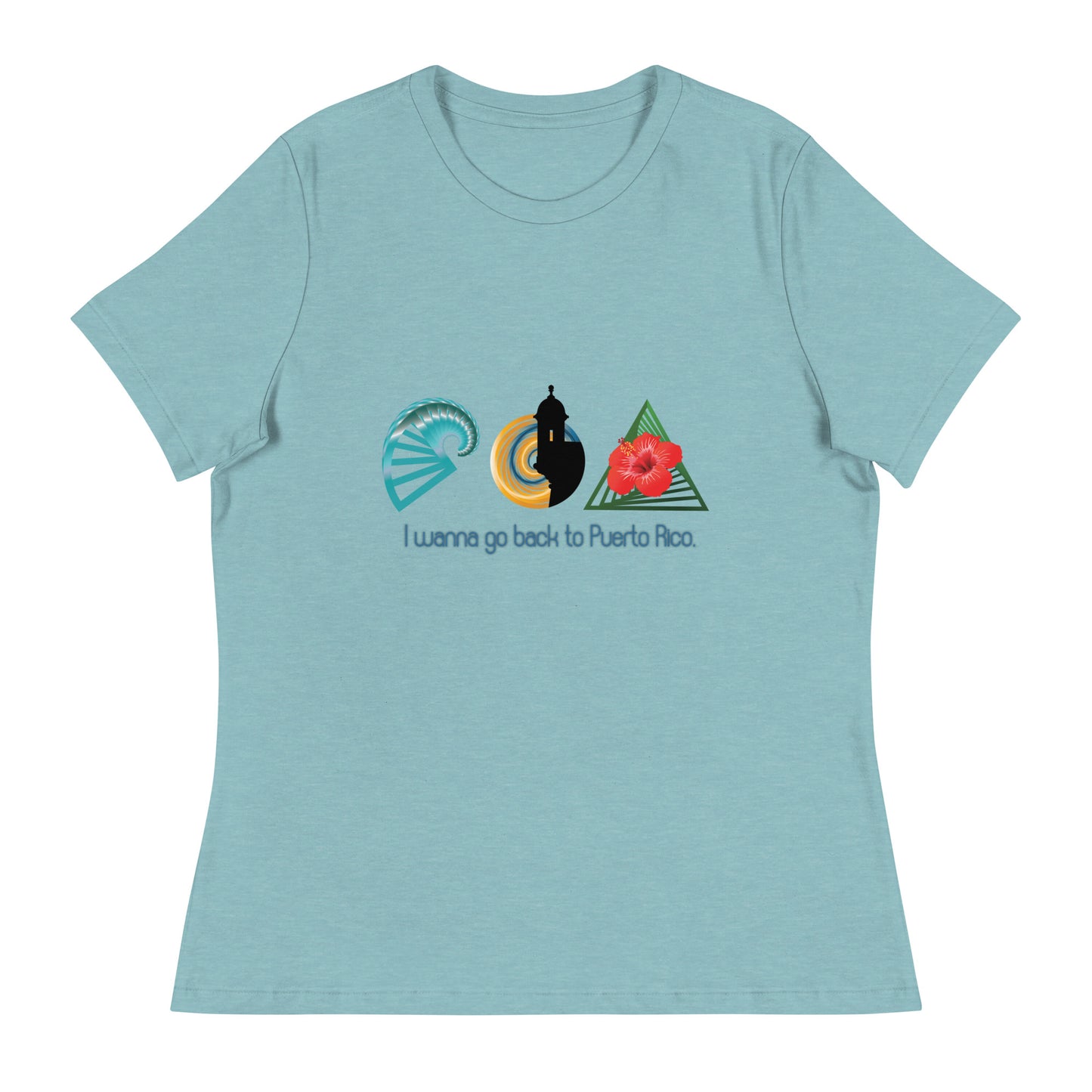 PR views women's relaxed tee