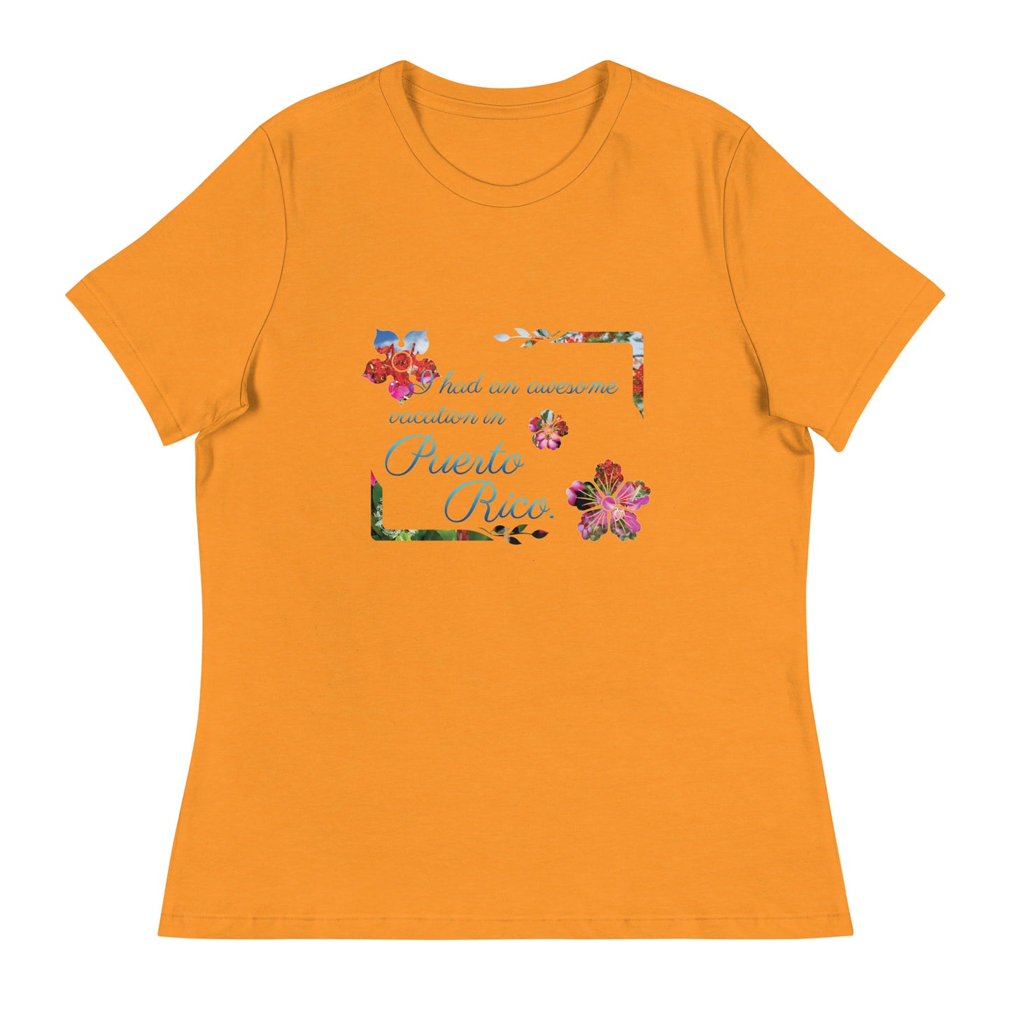 Awesome vacation women's relaxed tee