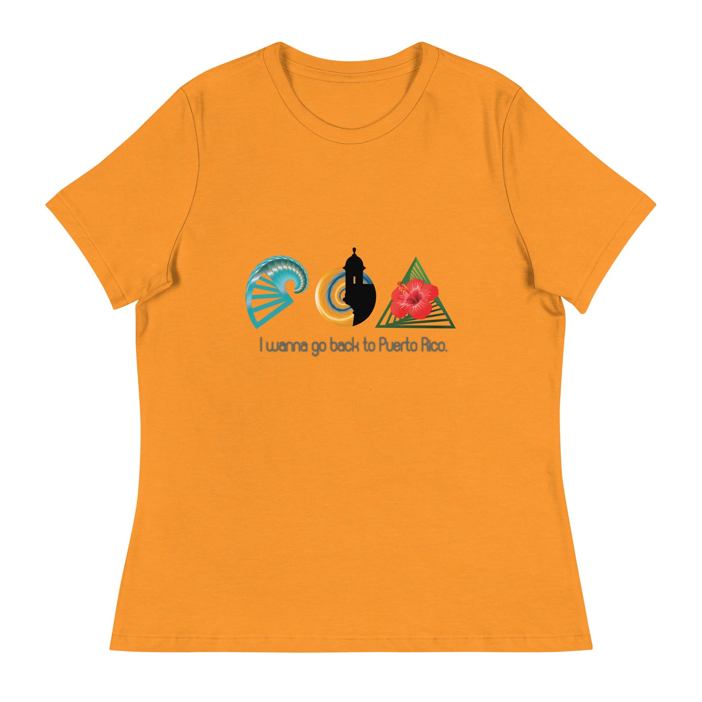 PR views women's relaxed tee