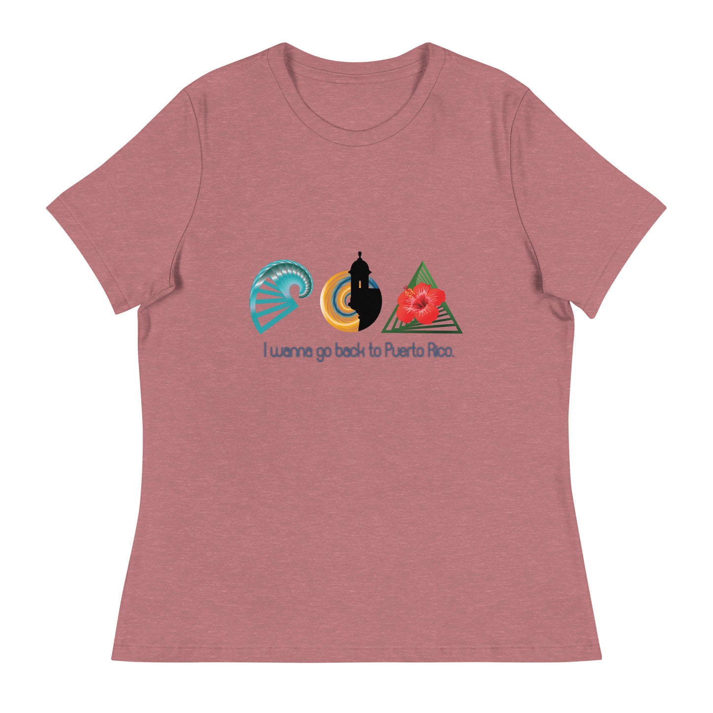 PR views women's relaxed tee