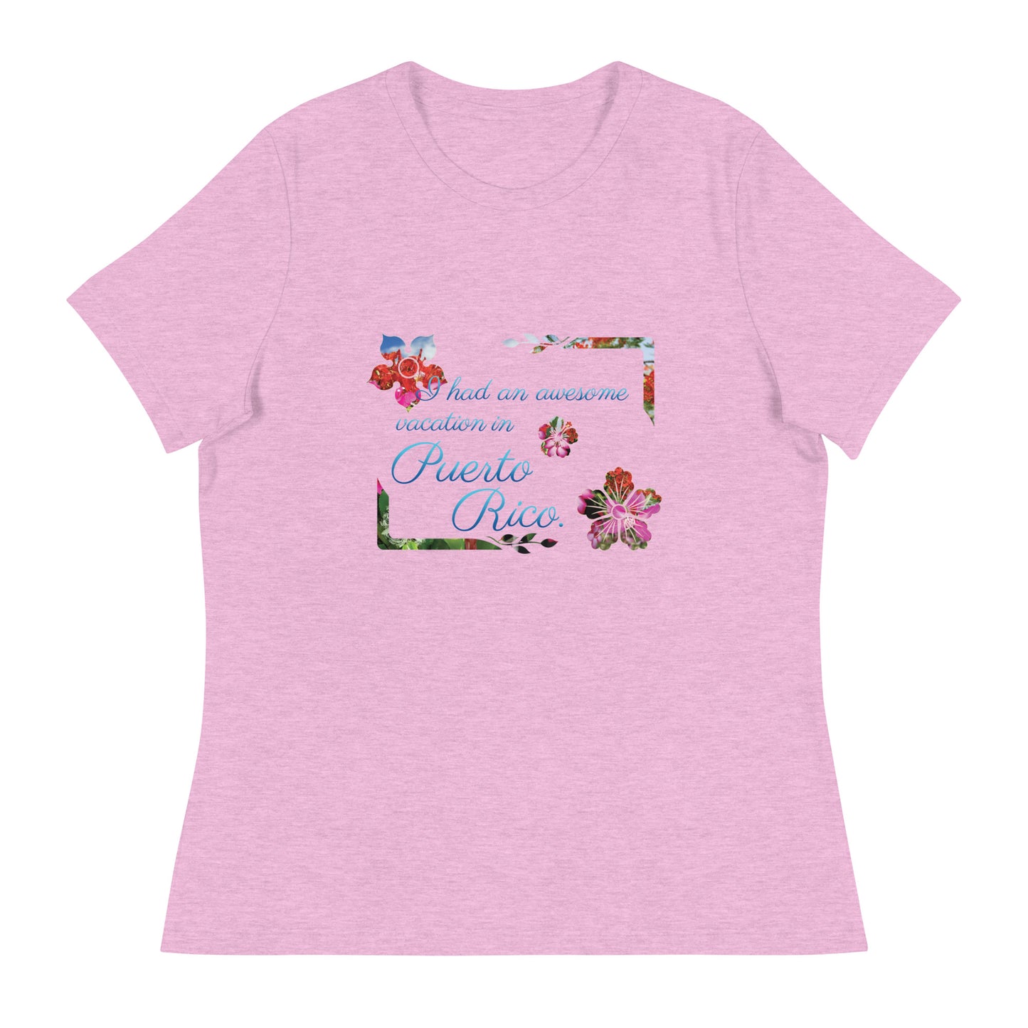 Awesome vacation women's relaxed tee