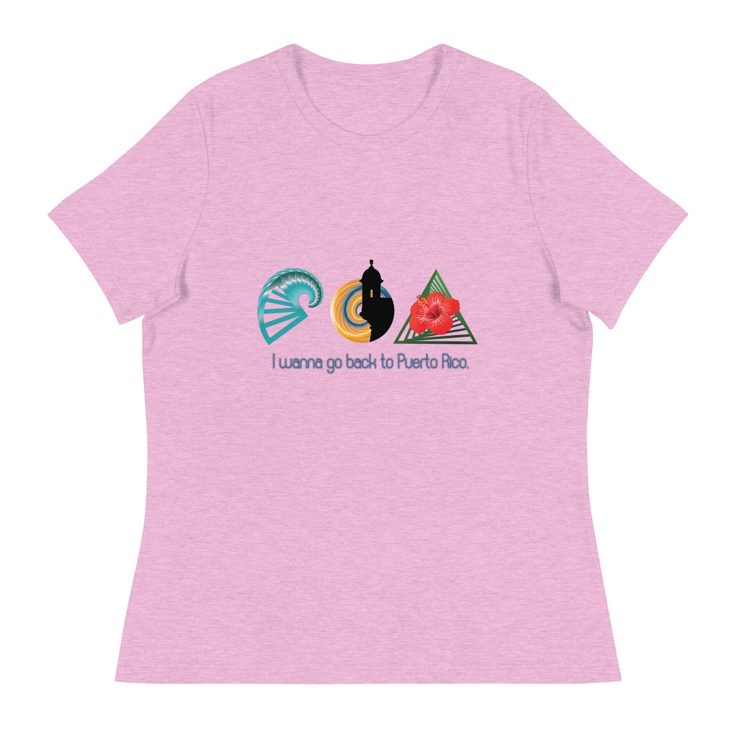 PR views women's relaxed tee