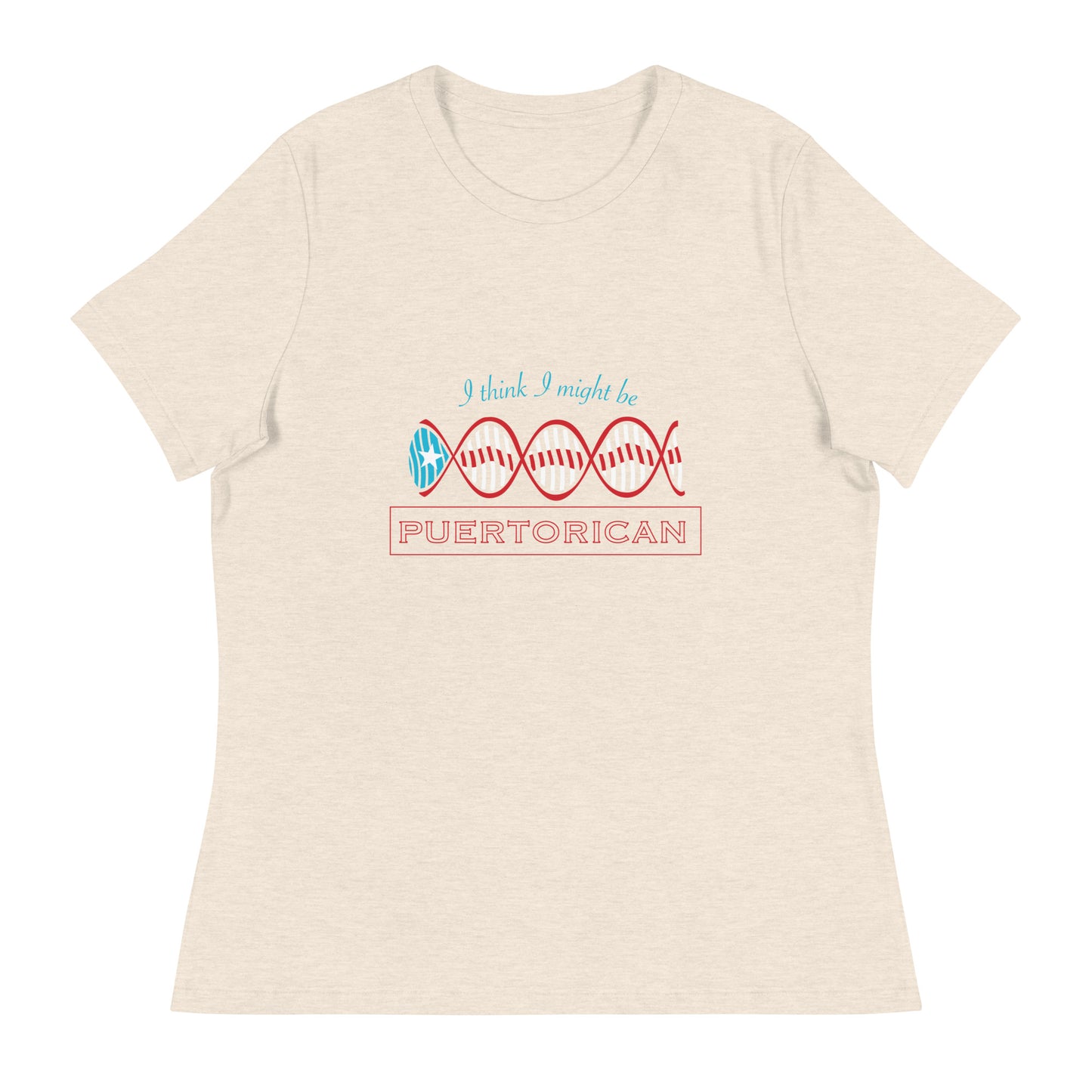 DNA sideways women's relaxed tee