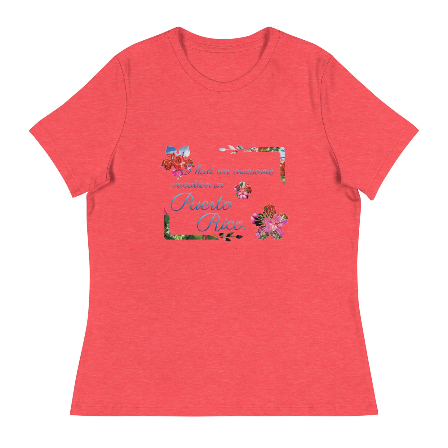 Awesome vacation women's relaxed tee