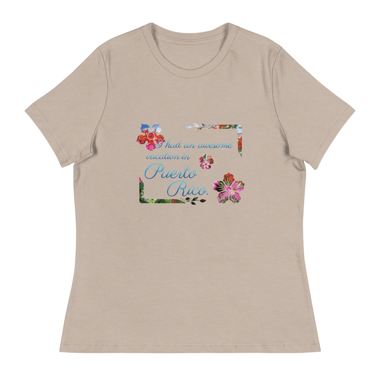 Awesome vacation women's relaxed tee