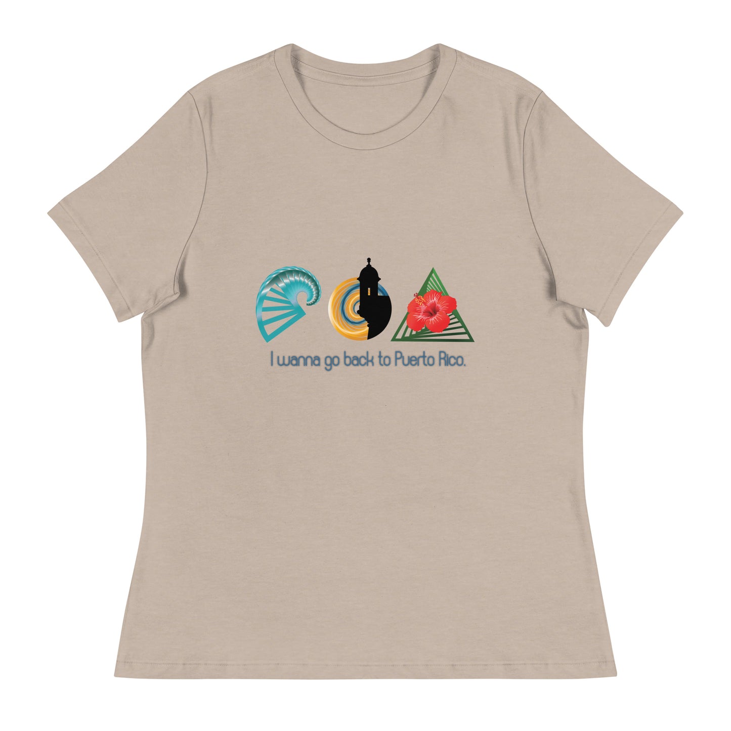 PR views women's relaxed tee