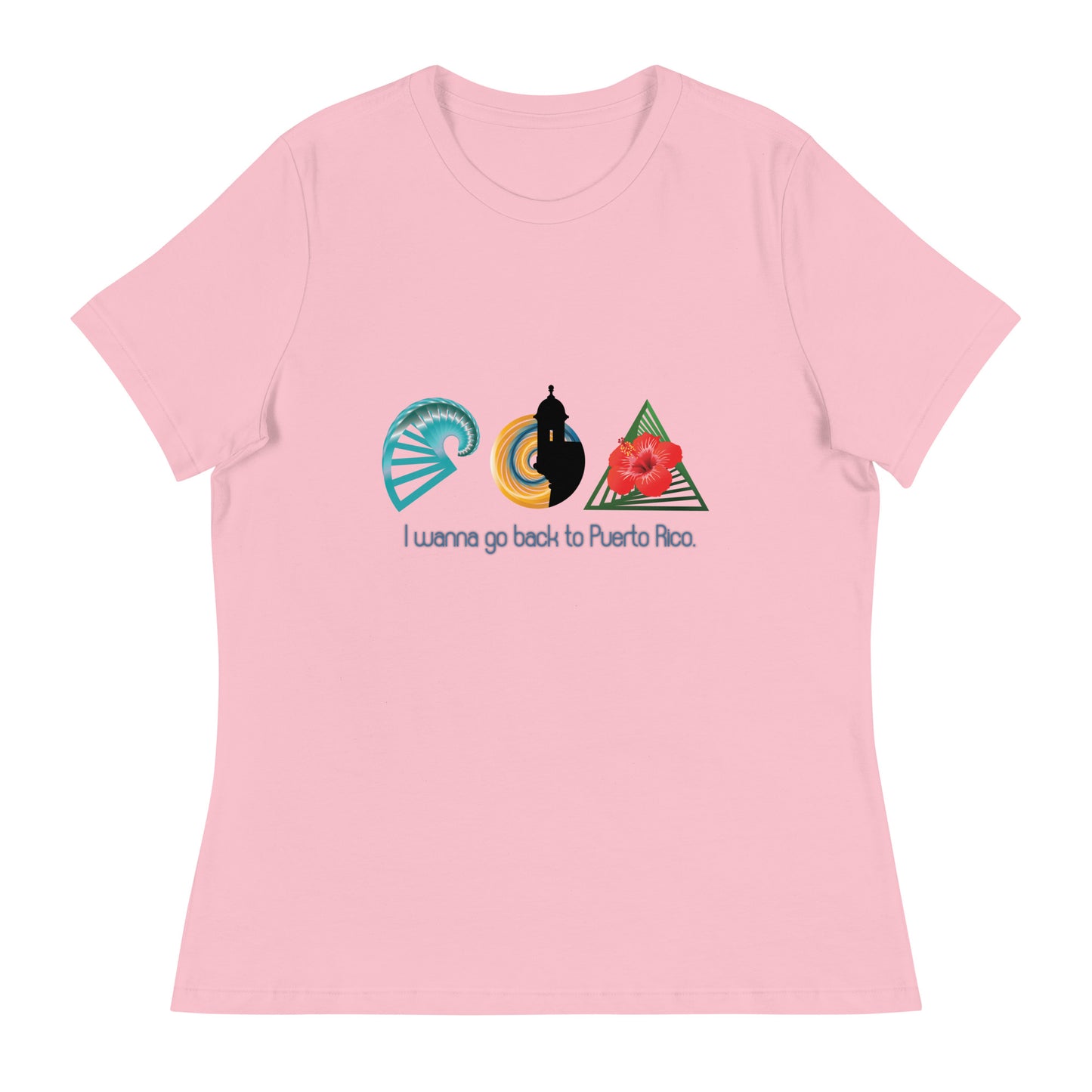 PR views women's relaxed tee