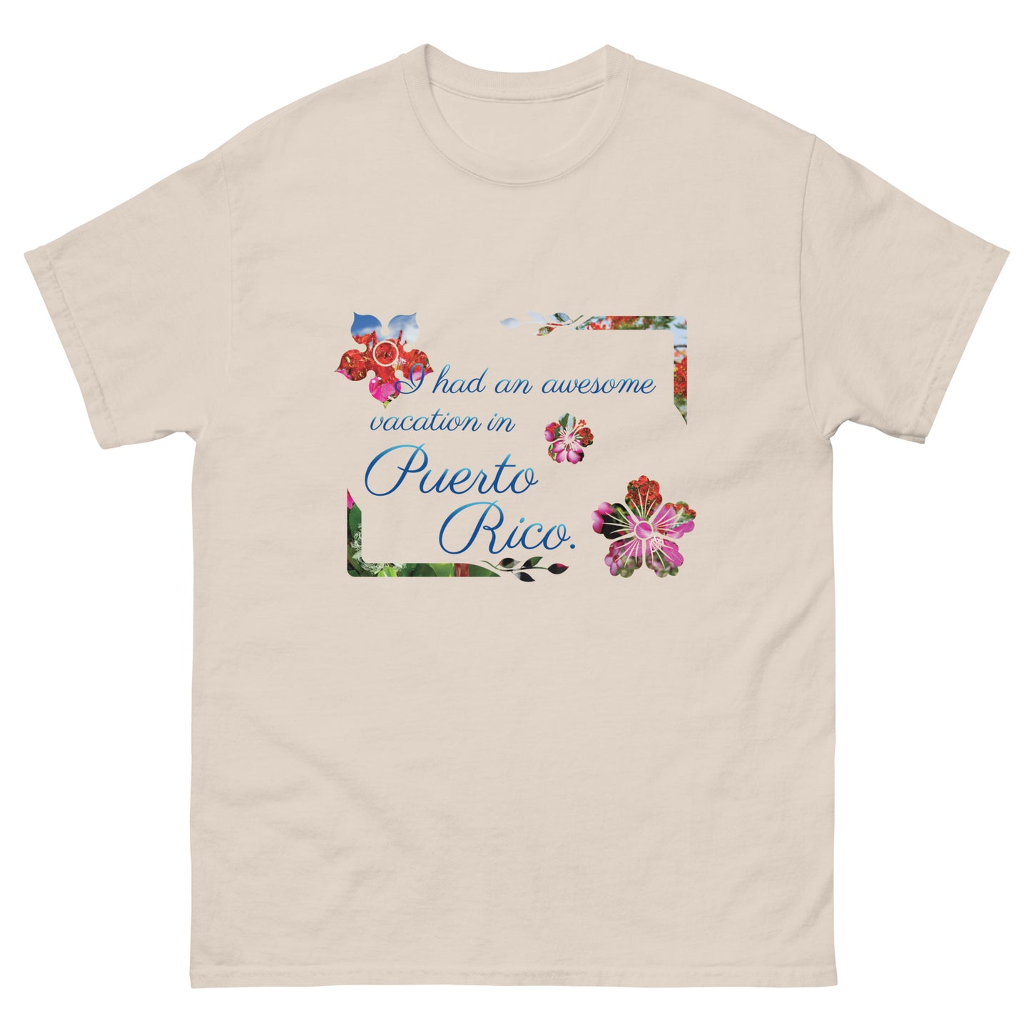 Awesome vacation classic tee