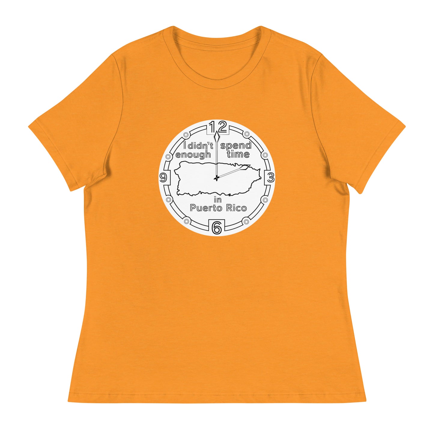 Time women's relaxed tee