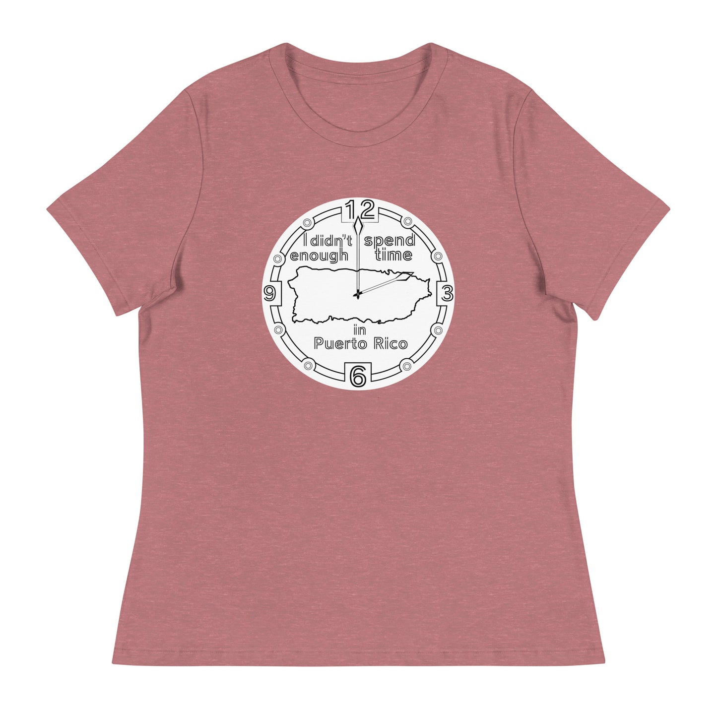 Time women's relaxed tee