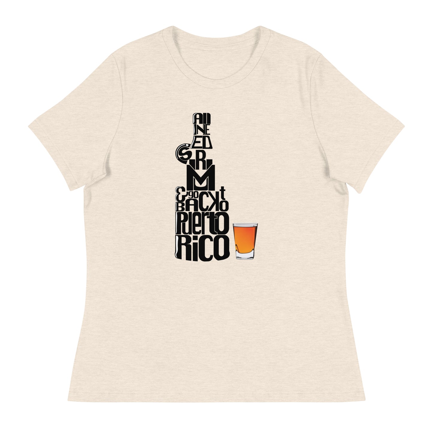 Rum women's relaxed tee