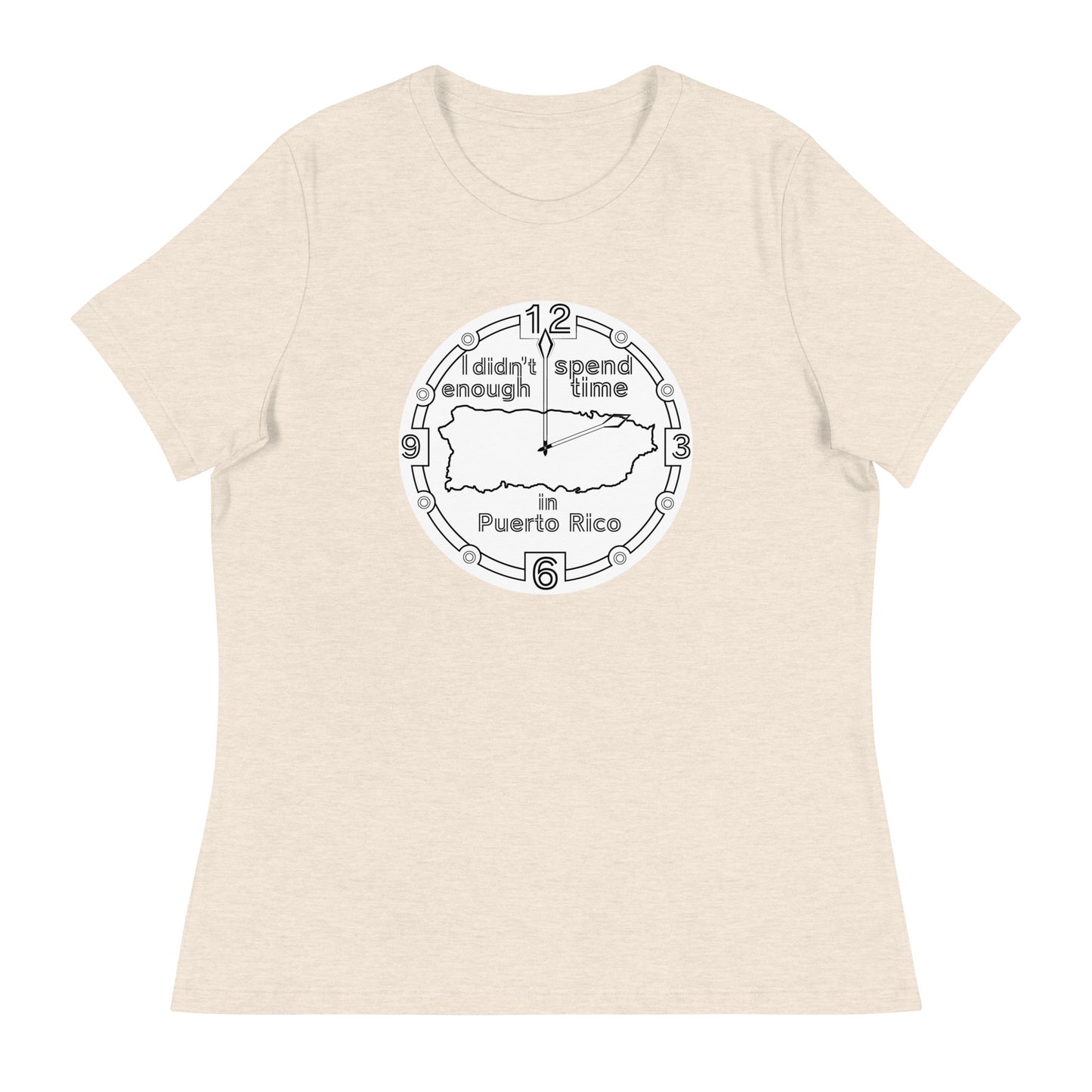 Time women's relaxed tee